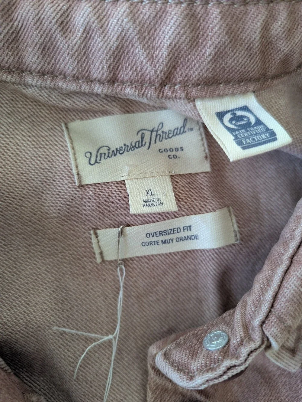 Swallow Bird Block Printed Jacket/Shacket - Picture 6 of 8